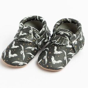 FP Freshly Picked “Hedwig in Flight” Moccasin Baby Shoe
